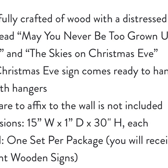 Christmas Eve signs 🪧 (set of two) - Picture 5 of 6